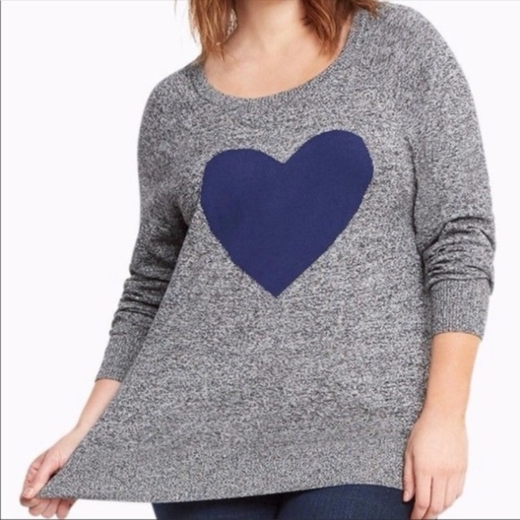 torrid heart sweater